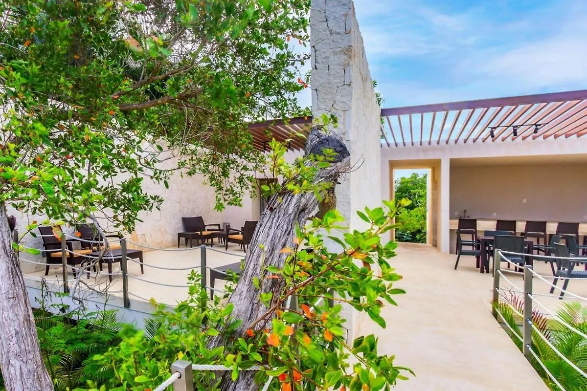 Chic Beachfront Condo Ocean View Rooftop Pools Akumal 0*,  Mexico